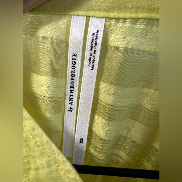 Anthropology Long-Sleeve Zip-Front Mini Dress XS - Picture 5 of 7